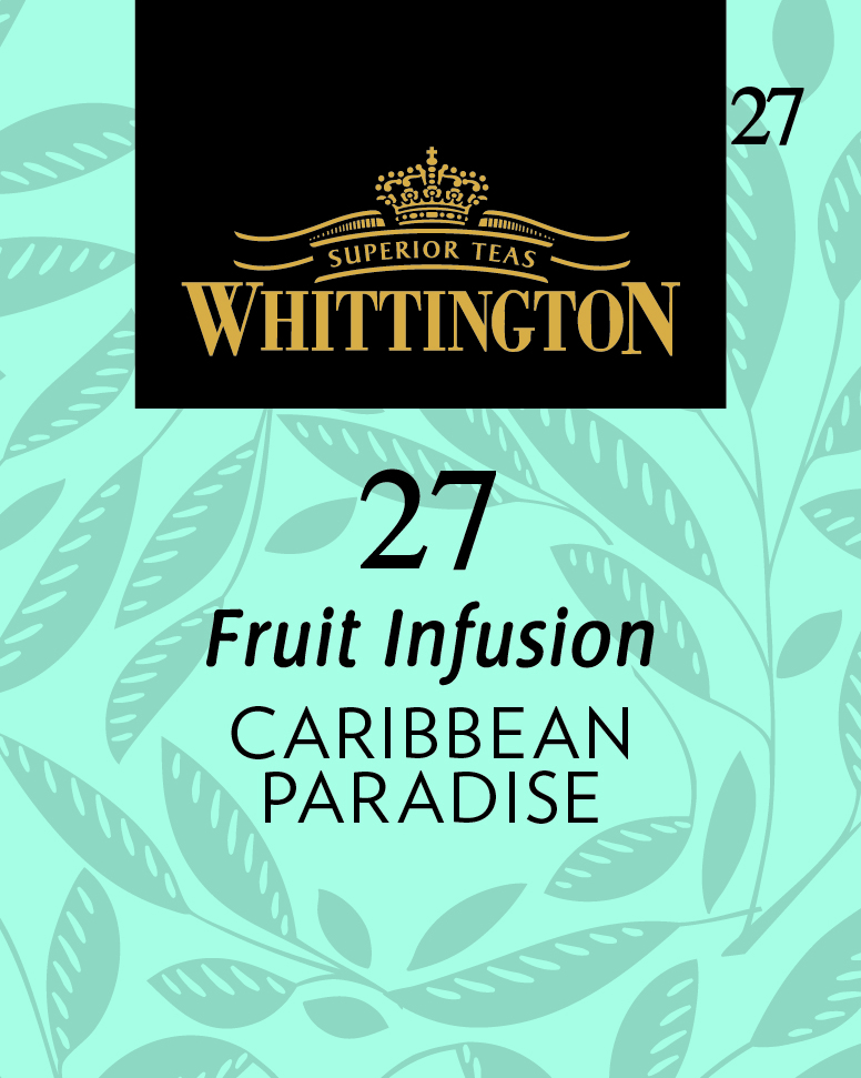 27 - Whittington Infusão "Caribbean Paradise" (Env.15x2g) 27 - Whittington Infusão "Caribbean Paradise" (Env.15x2g)